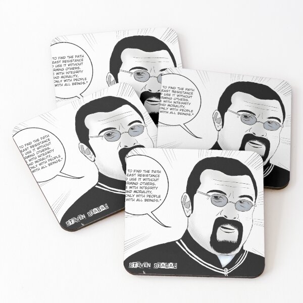 Item preview, Steven Seagal Quote designed and sold by RDGNR.