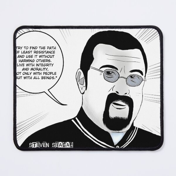 Item preview, Steven Seagal Quote designed and sold by RDGNR.