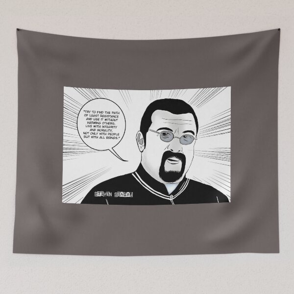 Item preview, Steven Seagal Quote designed and sold by RDGNR.