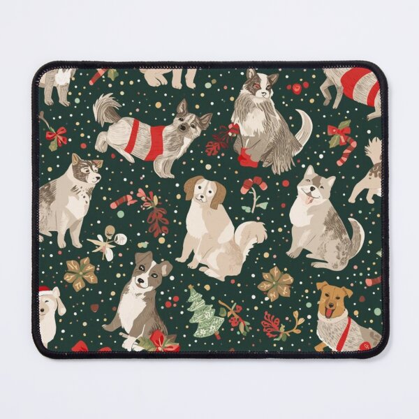 Item preview, Christmas Dog Patterned designed and sold by JosueShop101.