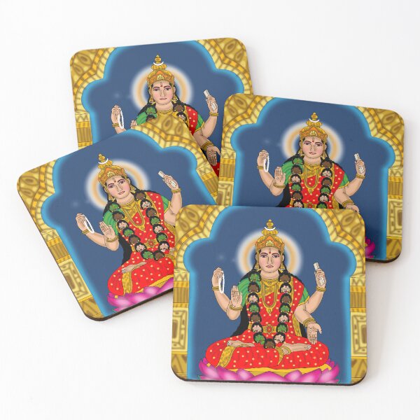 Item preview, Goddess Bhairavi Drawing – Divine Hindu Tantric Art Illustration designed and sold by Harshit_Digital_Arts.