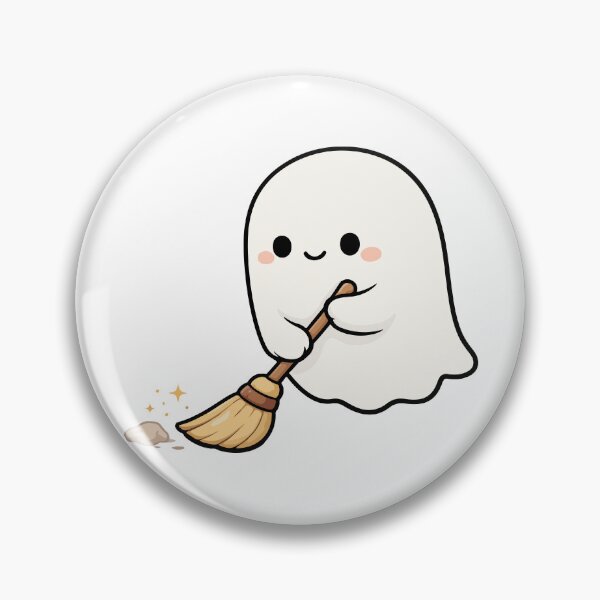 Item preview, Ghost Sweeping the Floor designed and sold by OniumEth.