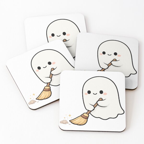 Item preview, Ghost Sweeping the Floor designed and sold by OniumEth.
