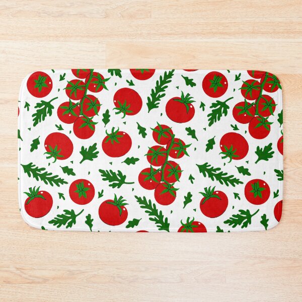 Item preview, tomatoes arugula vegetables vegan vegetarian designed and sold by Gossip Rag.