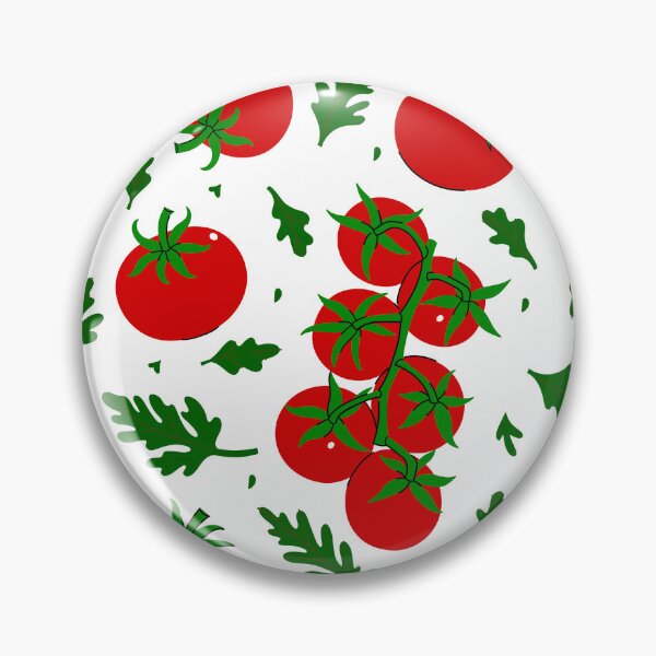 Item preview, tomatoes arugula vegetables vegan vegetarian designed and sold by Gossip Rag.