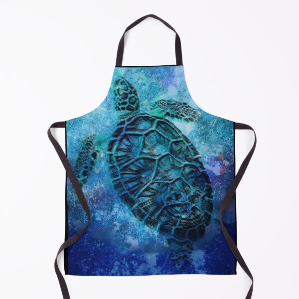 Item preview, Sea Turtle Deep Sea Blue designed and sold by Artist Gallery of Jeremy Lyman.