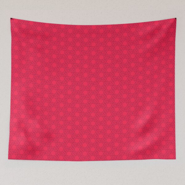 Item preview, Retro Pink Honey Bee Print - Geometric Abstract Pattern   - Christmas Gifts For Mom designed and sold by RoyalStarsPatts.