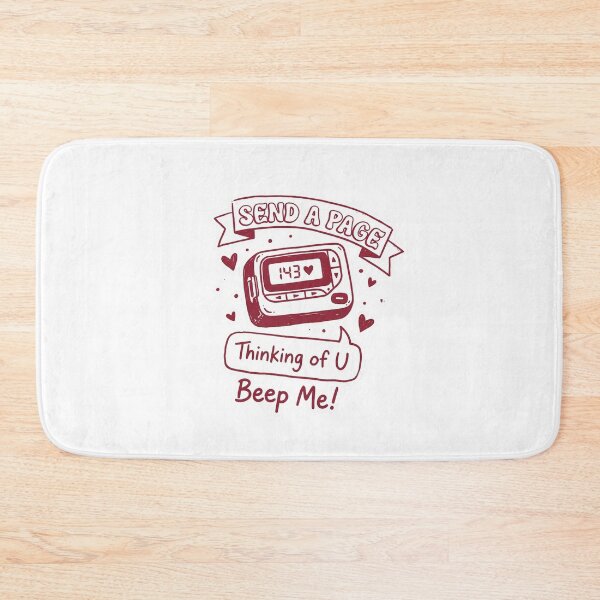 Item preview, Send a page, thinking of you, beep me! designed and sold by ArtzyFlow.