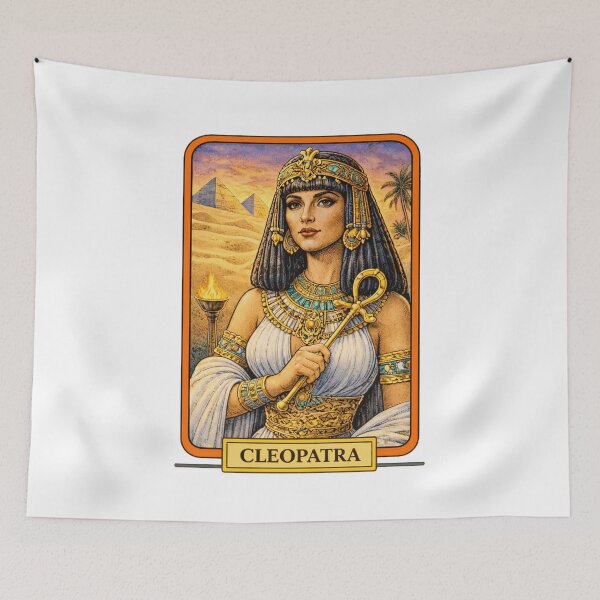 Item preview, Retro Cleopatra Egyptian Queen Sticker Art designed and sold by CLOUTKULT.