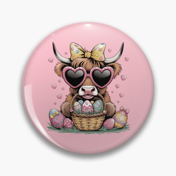 Item preview, Cool 'Lil Cow Loves Easter designed and sold by Comforts of Home, LLC.