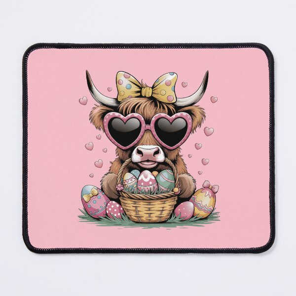 Item preview, Cool 'Lil Cow Loves Easter designed and sold by Comforts of Home, LLC.