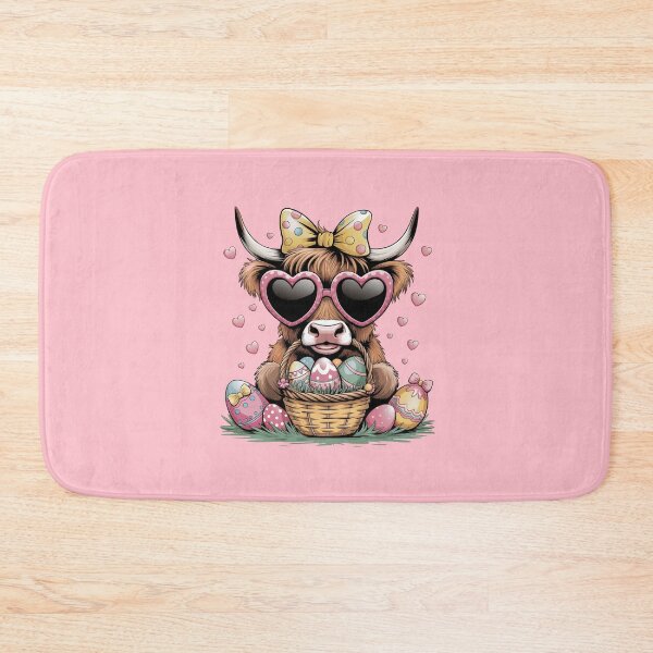 Item preview, Cool 'Lil Cow Loves Easter designed and sold by Comforts of Home, LLC.