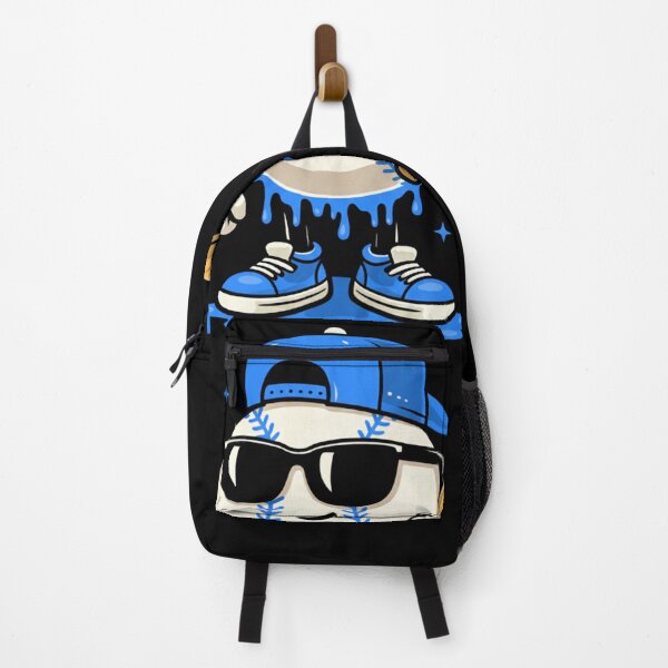 Item preview, Blue Drip Baseball Character Sporty Streetwear designed and sold by axiksa10.