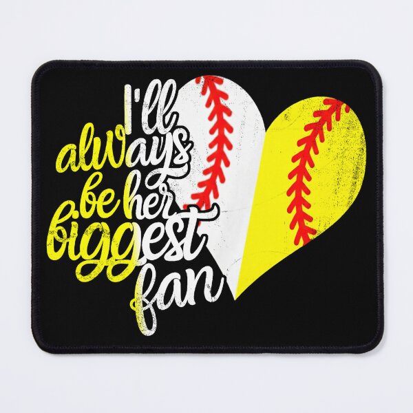 Item preview, Softball Mom Biggest Fan Heart designed and sold by KIROSALS.