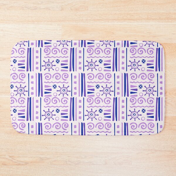 Item preview, Purple Pan African Interlocking - Ethnic Polynesian Tribal  - Birthday Gifts designed and sold by RoyalStarsPatts.
