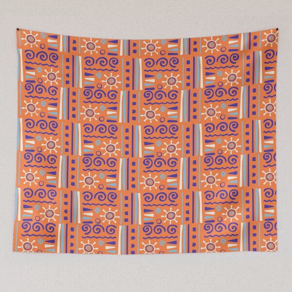 Item preview, Minimal Maori Lattice - Ethnic Polynesian Tribal  - Birthday Gifts For Her designed and sold by RoyalStarsPatts.