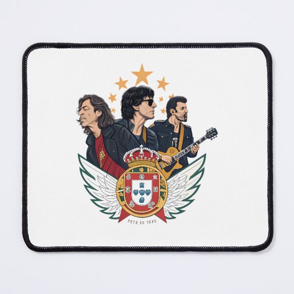 Item preview, Xutos Pontaps Portuguese Rock Band Tribute Iconic Rock Music Design designed and sold by luvhysteria.