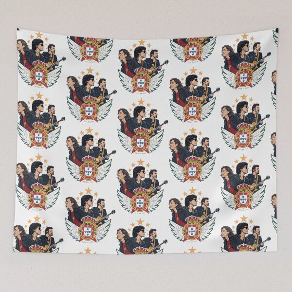 Item preview, Xutos Pontaps Portuguese Rock Band Tribute Iconic Rock Music Design designed and sold by luvhysteria.