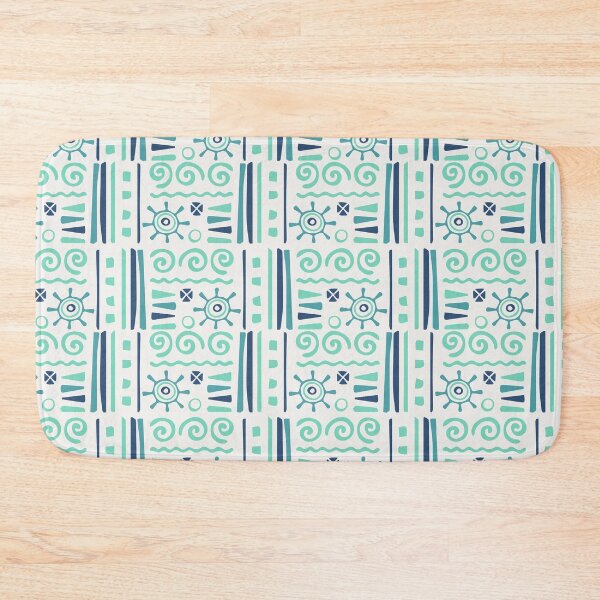 Item preview, Vibrant Green Southwestern Texture - Ethnic Polynesian Tribal  - Birthday Gifts For Mom designed and sold by RoyalStarsPatts.