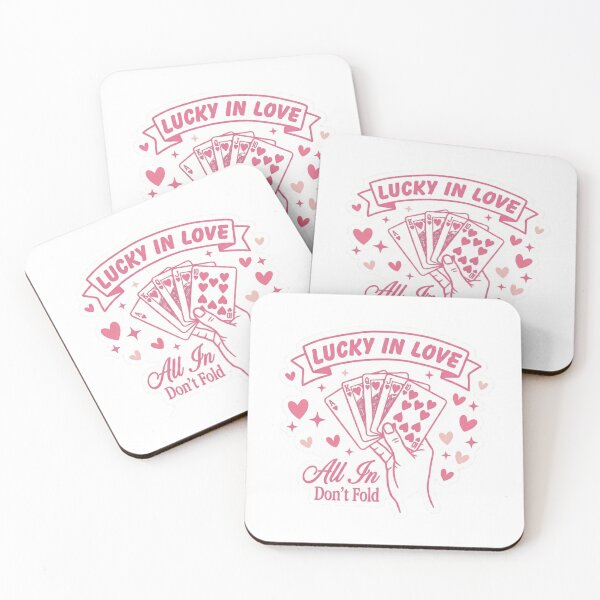Item preview, Lucky in love, all in don't fold designed and sold by ArtzyFlow.