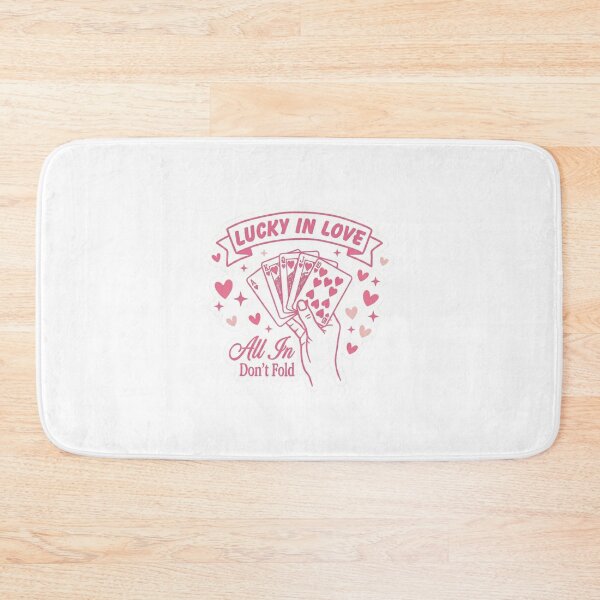 Item preview, Lucky in love, all in don't fold designed and sold by ArtzyFlow.