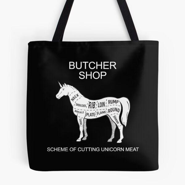 Item preview, The butchers guide - unicorn designed and sold by ValentinaHramov.