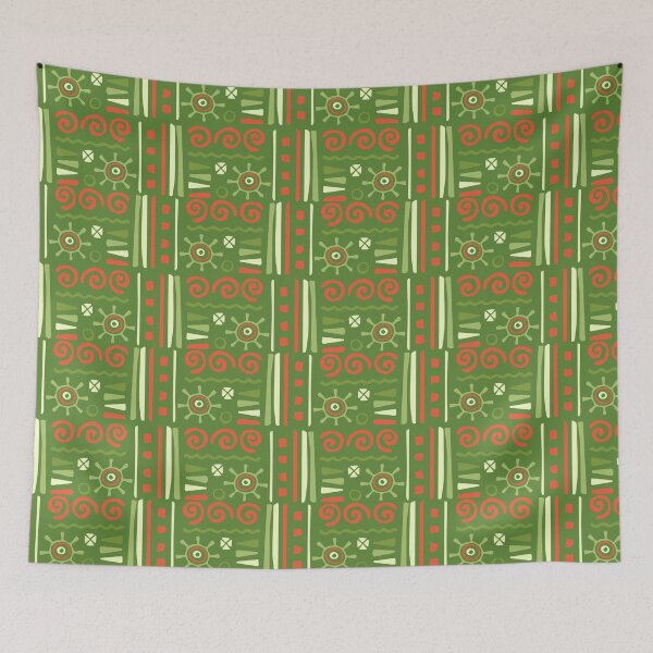 Item preview, Colorful Indigenous Checkers - Ethnic Polynesian Tribal  - Christmas Gifts designed and sold by RoyalStarsPatts.