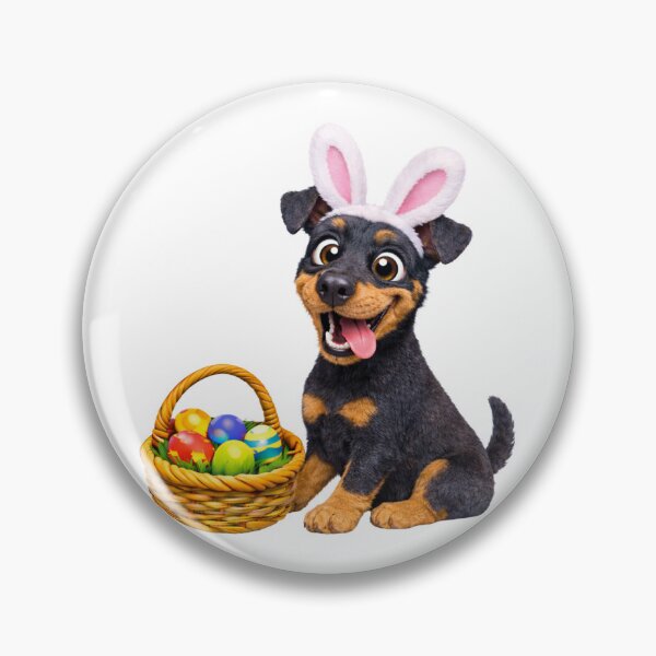 Item preview, Easter Manchester Terrier designed and sold by Sillytoe.
