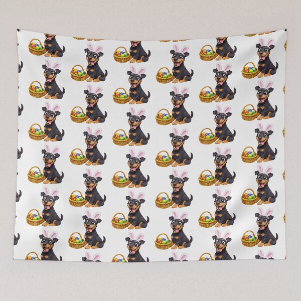 Item preview, Easter Manchester Terrier designed and sold by Sillytoe.