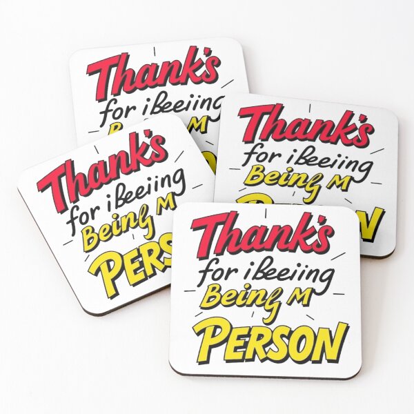 Item preview, Thanks for Being My Person designed and sold by sloophloop77.