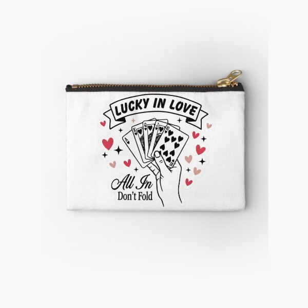 Item preview, Lucky in love, all in don't fold designed and sold by ArtzyFlow.