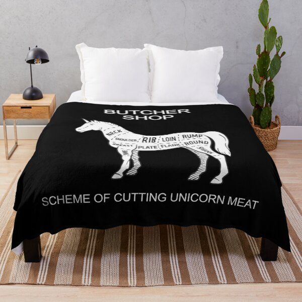 Item preview, The butchers guide - unicorn designed and sold by ValentinaHramov.