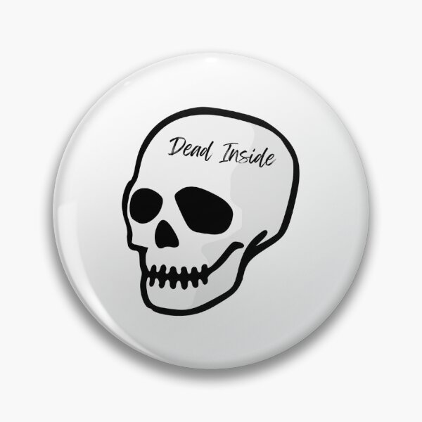 Item preview, Dead inside sticker designed and sold by BubbyCreations.