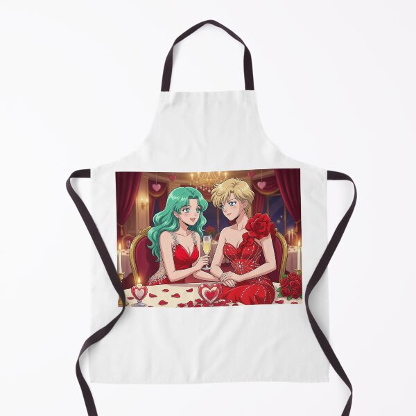Item preview, Michiru and Haruka on Valentine's Day designed and sold by Solace Sparkles.