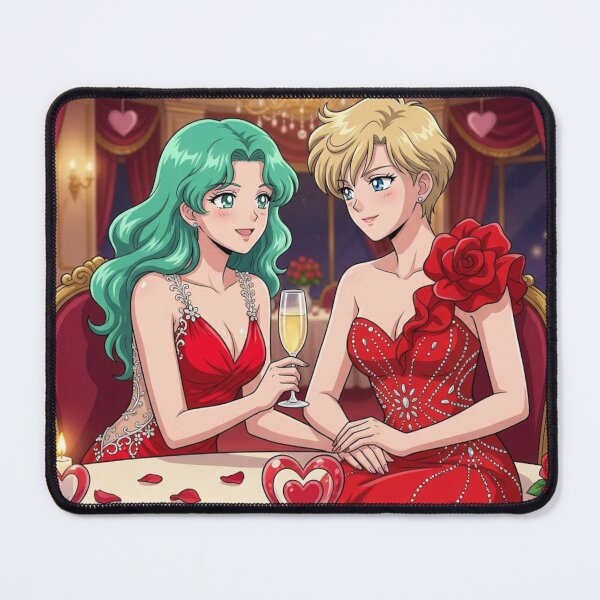 Item preview, Michiru and Haruka on Valentine's Day designed and sold by Solace Sparkles.