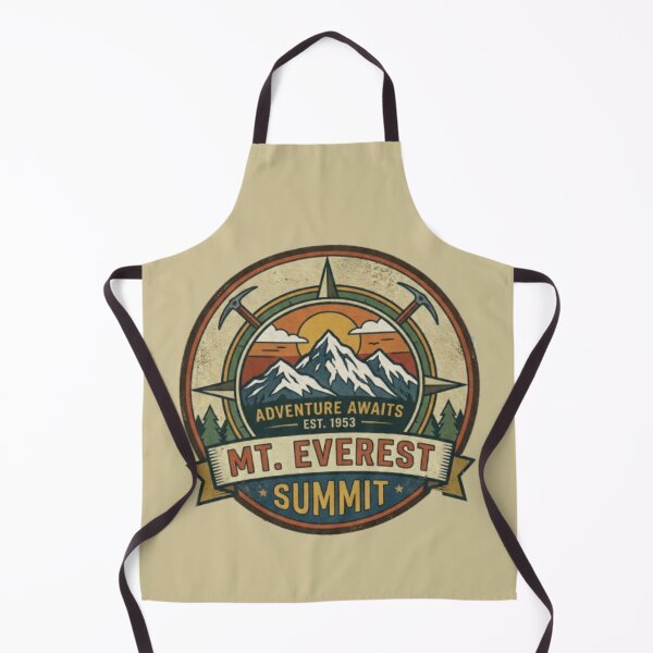 Item preview, Mount Everest Summit Vintage Hiking Badge – Retro Adventure Patch Logo Design designed and sold by Globalcitytees.