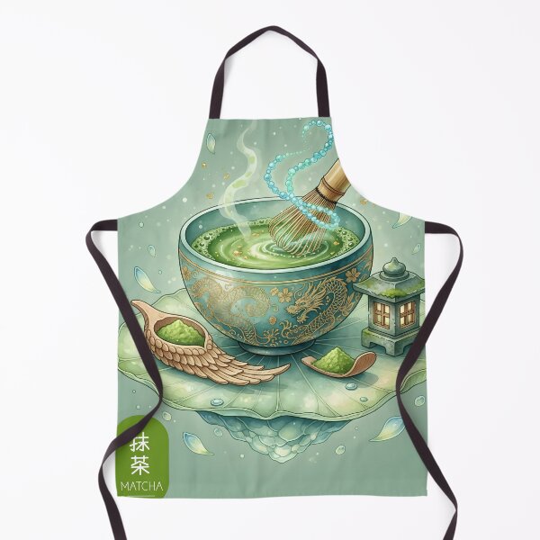 Item preview, Mystical Matcha: Dragon Bowl & Lantern. designed and sold by VibranPalette.