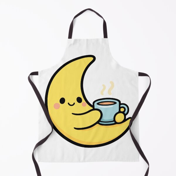 Item preview, Crescent Moon Holding a Teacup designed and sold by OniumEth.