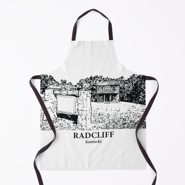 Item preview, Radcliff KY - Ink Cityscape Illustration designed and sold by Lakeric Cityscapes.