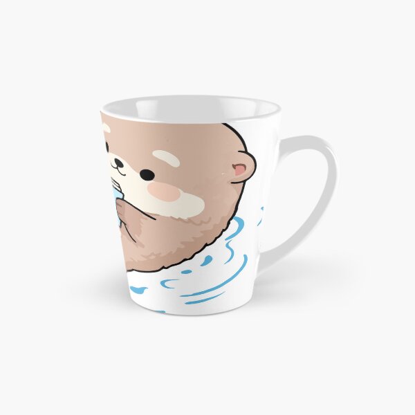 Item preview, Otter Floating with a Book designed and sold by OniumEth.