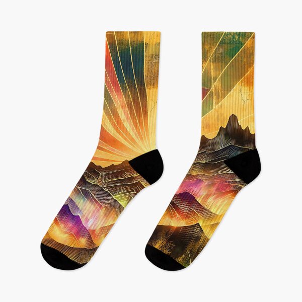 Item preview, Magical Majestic Colorful Sunrise Over Mountains Digital Art designed and sold by DEC02.