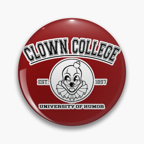 Item preview, Clown College Alumni (Outlined Version) designed and sold by JanGrackle.