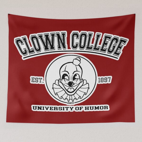 Item preview, Clown College Alumni (Outlined Version) designed and sold by JanGrackle.