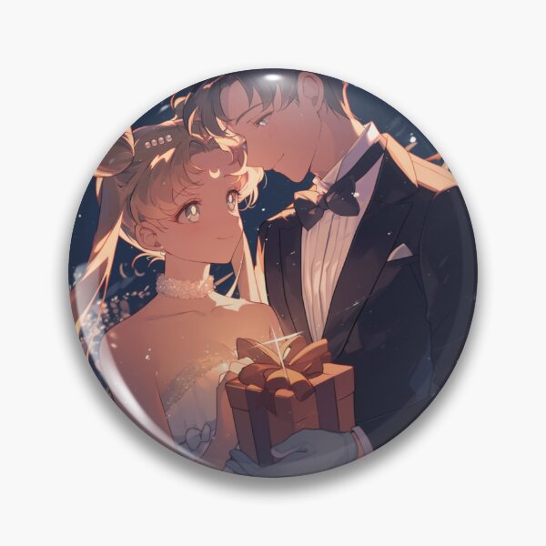 Item preview, Usagi and Mamoru Christmas designed and sold by Solace Sparkles.