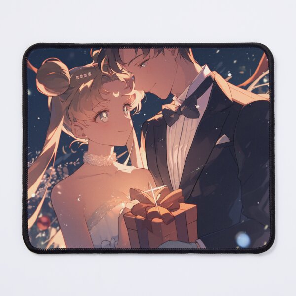 Item preview, Usagi and Mamoru Christmas designed and sold by Solace Sparkles.