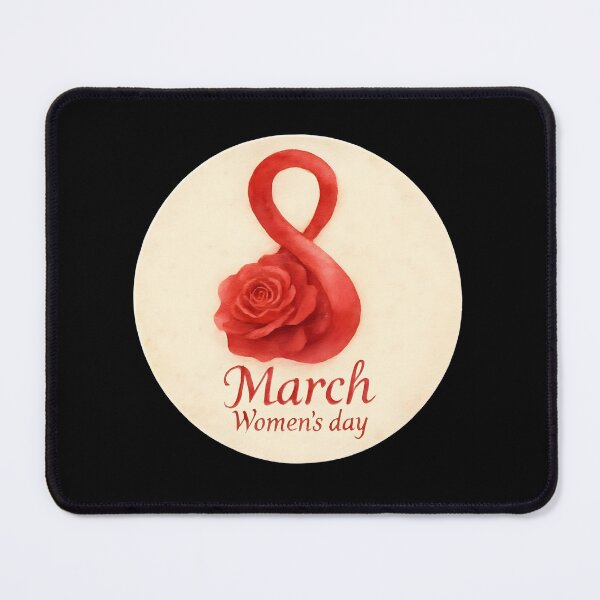 Item preview, Beautiful March 8th Women's Day Rose Sticker designed and sold by FestivityFinds.