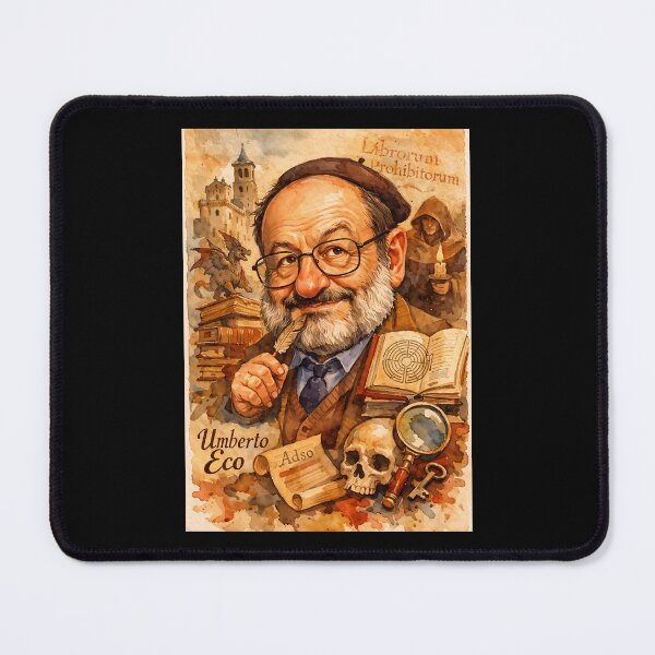 Item preview, Umberto Eco designed and sold by Sarcastic designs.