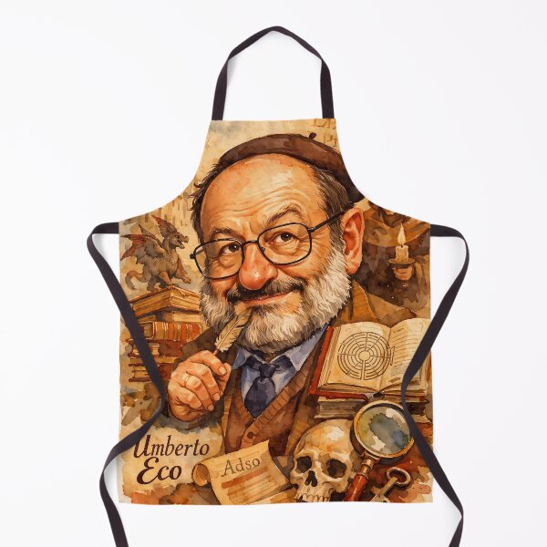 Aperçu de l'œuvre Umberto Eco créée et vendue par Sarcastic designs.