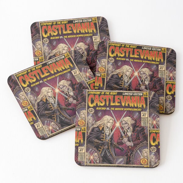 Item preview, Castlevania Doppelganger Fight Vintage Comic Cover Art designed and sold by Back2Collage.