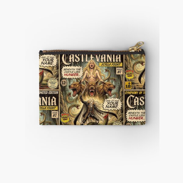 Item preview, Castlevania Scylla Fight Vintage Comic Cover Art designed and sold by Back2Collage.